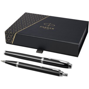 Parker IM ballpoint and fountain pen set, Grey (Pen sets)