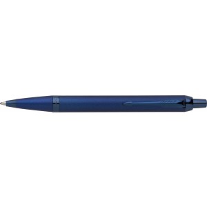 Parker IM Monochrome PVD ballpoint pen, blue (Metallic pen)