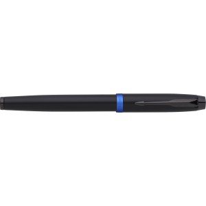 Parker IM Vibrant Rings PVD rollerball, blue/black