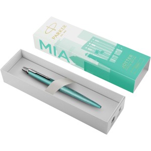 Parker Jotter SE Global Icons colour trim ballpoint pen (blu