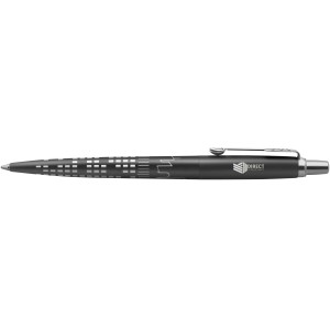 Parker Jotter SE Global Icons colour trim ballpoint pen, Chr (Metallic pen)