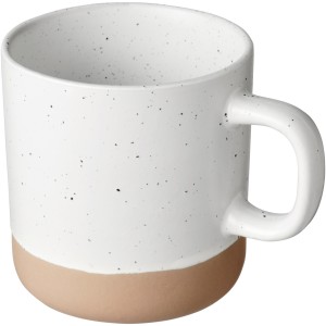 Pascal 360 ml ceramic mug, White (Mugs)