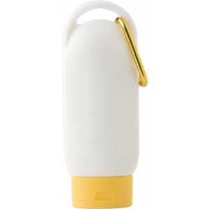 PE sunscreen lotion bottle Erin, yellow (Body care)