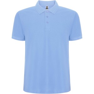 Pegaso Premium short sleeve kids polo, Sky blue (Polo shirt, 90-100% cotton)