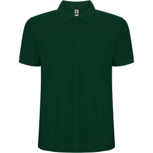 Pegaso Premium short sleeve men's polo, Bottle green (Polo shirt, 90-100% cotton)