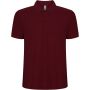 Pegaso Premium short sleeve men's polo, Garnet