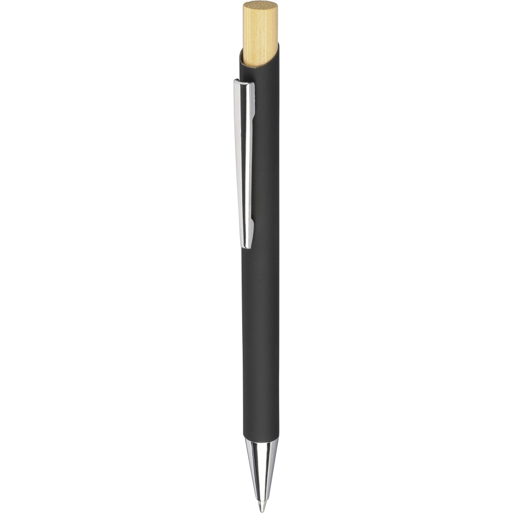 Bamboo writing set Zaid, black (Pen sets)