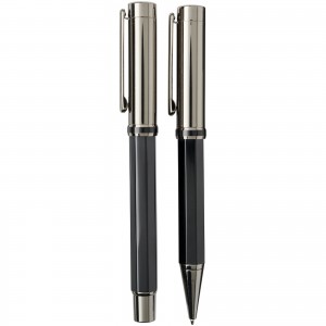 Gloss duo pen gift set, Black (Pen sets)