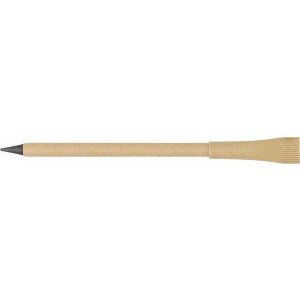 Recycled paper pencil Nicolina, brown (Pencils)