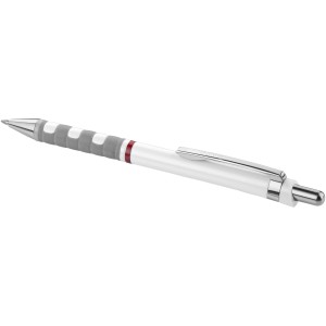 Tikky ballpoint pen with wavy grip, White (Pencils)