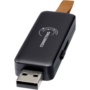 Gleam 16GB light-up USB flash drive, Solid black (Pendrives)