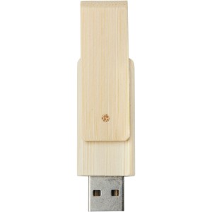 Rotate 16GB bamboo USB flash drive, Beige (Pendrives)