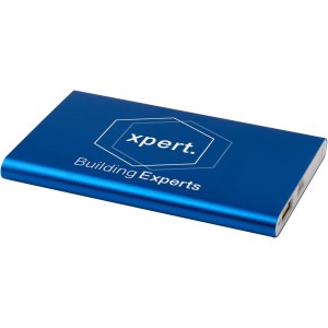 Pep 4000 mAh Type-C recycled aluminium power bank, Royal blu (Powerbanks)