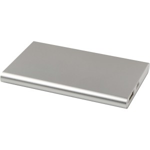 Pep 4000 mAh Type-C recycled aluminium power bank, Silver (Powerbanks)