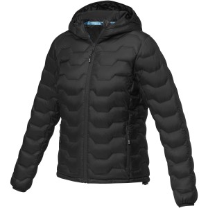 Petalite women's GRS recycled insulated down jacket, Solid black (Jackets)