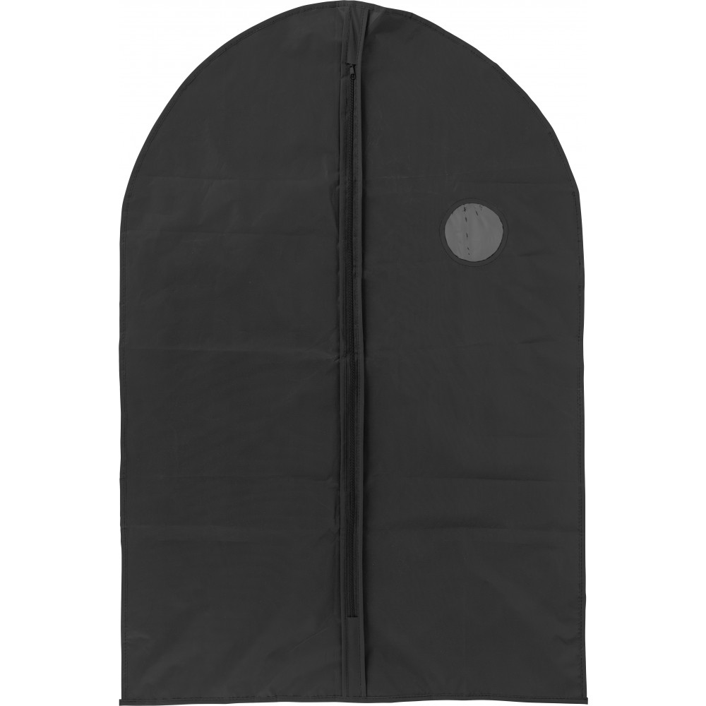 Peva Garment Bag With A Zipper Black Accessories Peva Garment Bag With A Zipper Black Accessories