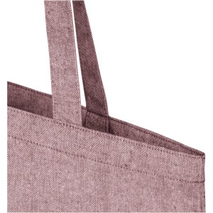 Pheebs 150 g/m2 recycled cotton tote bag, Maroon (cotton bag)