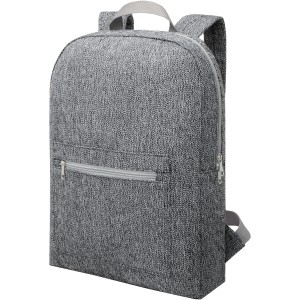 Pheebs 210 g/m2 recycled cotton/polyester backpack, Heather  (Backpacks)