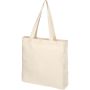 Pheebs 210 g/m2 recycled gusset tote bag 13L, Heather natural