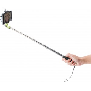 ABS selfie stick Amy, lime (Photo accessories)
