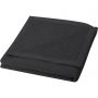 Abele 150 x 140 cm cotton waffle blanket, Solid black
