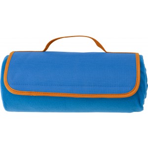 Fleece (150 gr/m2) picnic blanket Danielle, light blue (Blanket)