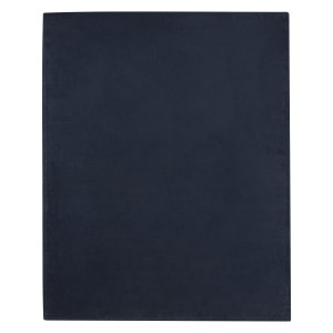 Lily RPET coral fleece blanket, Dark blue (Blanket)