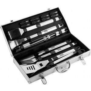 Stainless steel barbecue set Dawn, silver (Picnic, camping, grill)