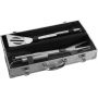 Stainless steel barbecue set Jennifer, silver