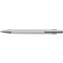 Plastic ballpen with black ink., silver