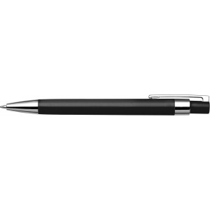 ABS ballpen Jarod, black (Plastic pen)