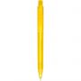 Calypso frosted ballpoint pen, Frosted yellow
