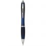 Nash ballpoint pen with coloured barrel and grip, Indigo blu