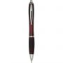 Nash ballpoint pen with coloured barrel and grip, Merlot