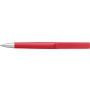 Plastic ballpoint pen, red