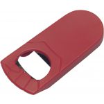 Plastic bottle opener, red (8419-08)