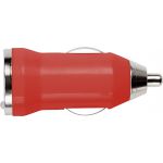 Plastic car power adapter, red (3190-08)