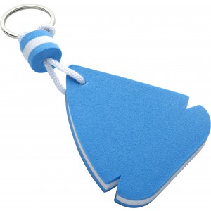 EVA key holder Cyrus, blue/white (Keychains)