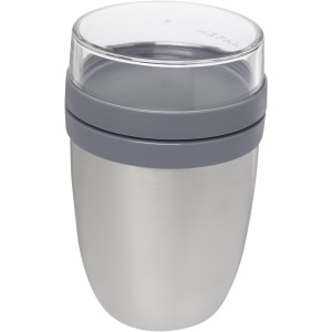 Ellipse insulated lunch pot, Silver (Plastic kitchen equipments)