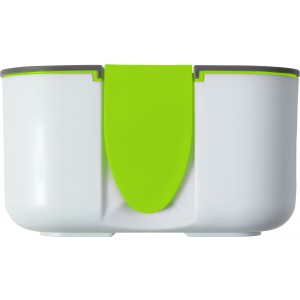 PP and silicone lunchbox Veronica, lime (Plastic kitchen equipments)