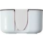 PP and silicone lunchbox Veronica, white