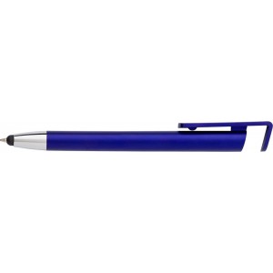 ABS 3-in-1 ballpen Calvin, blue (Plastic pen)