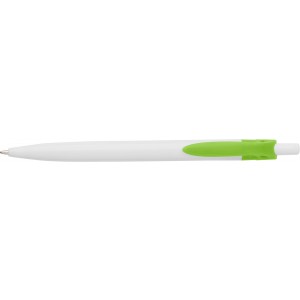 ABS ballpen Betty, lime (Plastic pen)