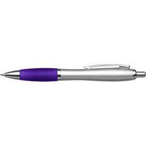 ABS ballpen Cardiff, purple (Plastic pen)