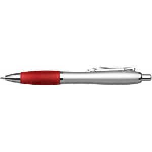 ABS ballpen Cardiff, red (Plastic pen)