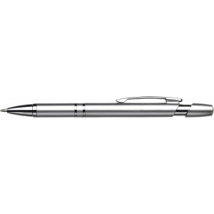 ABS ballpen Greyson, silver (Plastic pen)