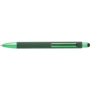 ABS ballpen Hendrix, green (Plastic pen)