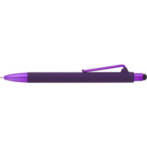 ABS ballpen Hendrix, purple (Plastic pen)