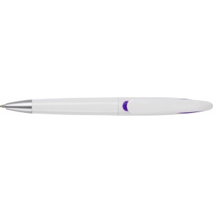 ABS ballpen Ibiza, purple (Plastic pen)