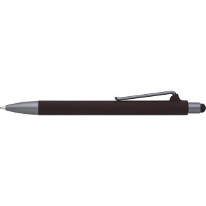 ABS ballpen Louis, brown (Plastic pen)